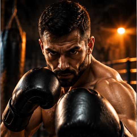 Cours de boxe pour adultes à Saint-Brieuc - Boxing Academy Adultes pendant un entraînement de boxe à Saint-Brieuc – Boxing Academy